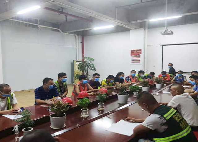 回顾2021星空（中国）官方建筑开展“安全生产月” 活动